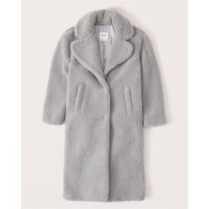 Abercrombie Long Sherpa Coat